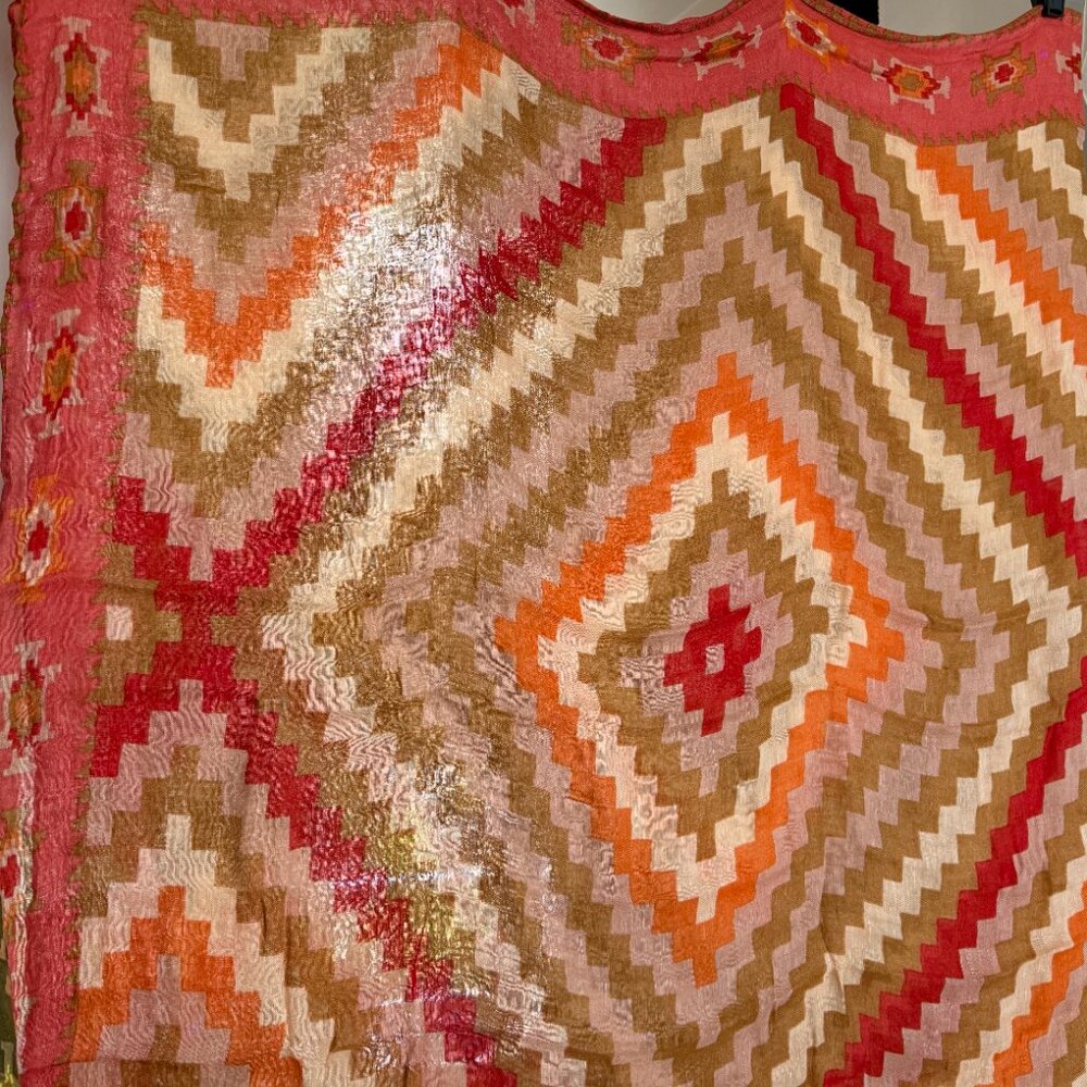 Theodora & Callum Southwest Oversized Scarf NWOT